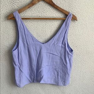 Wilfred Free‎ Aritizia Purple Crop Tank Top Small